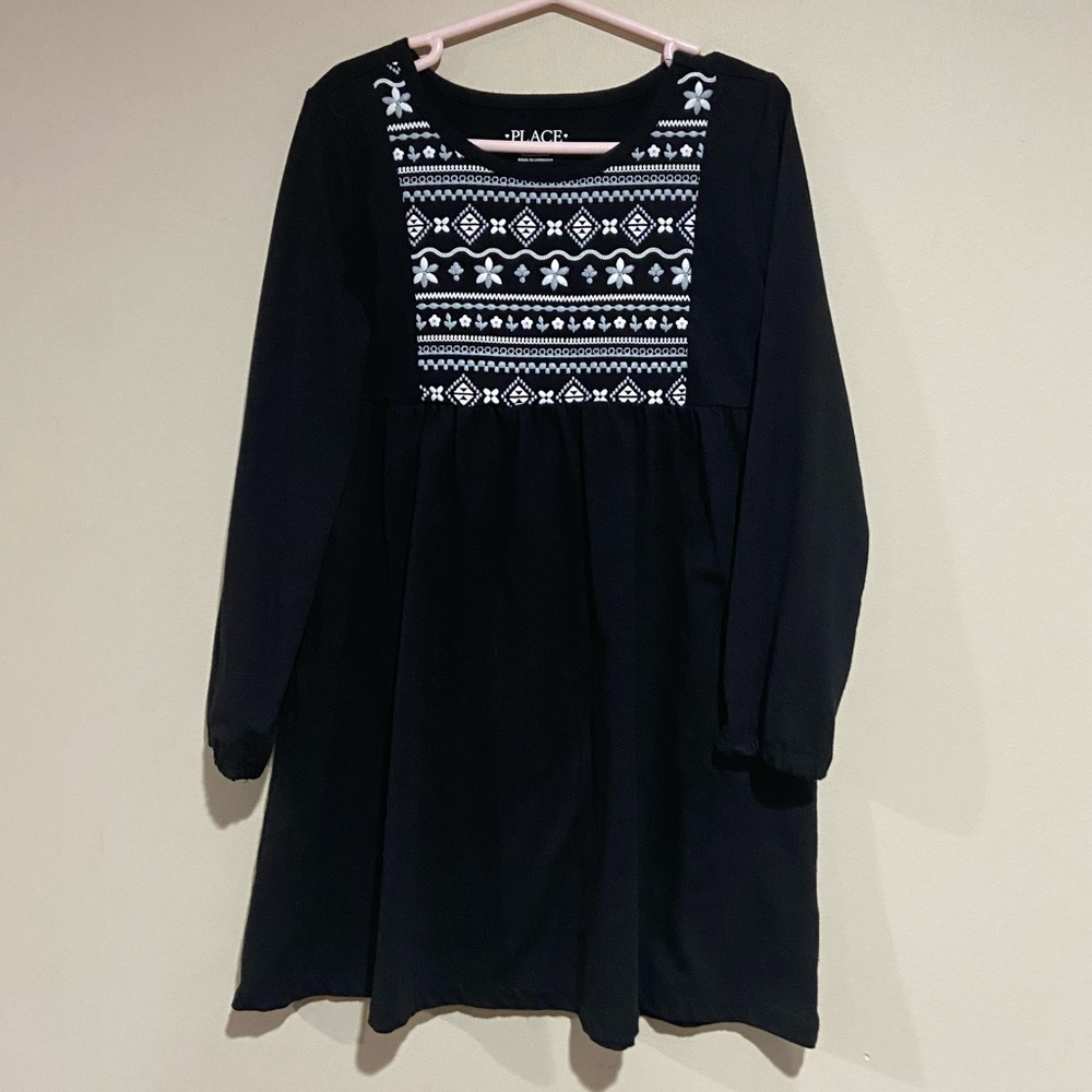 The Children’s Place Girls Size Small Black Dress